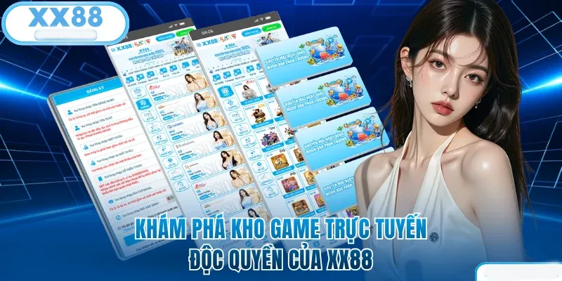 Khám phá kho game trực tuyến độc quyền của XX88
